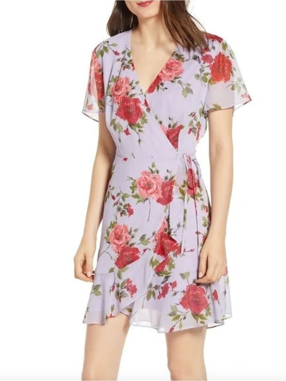 All In Favor - Isabella Wrap Dress